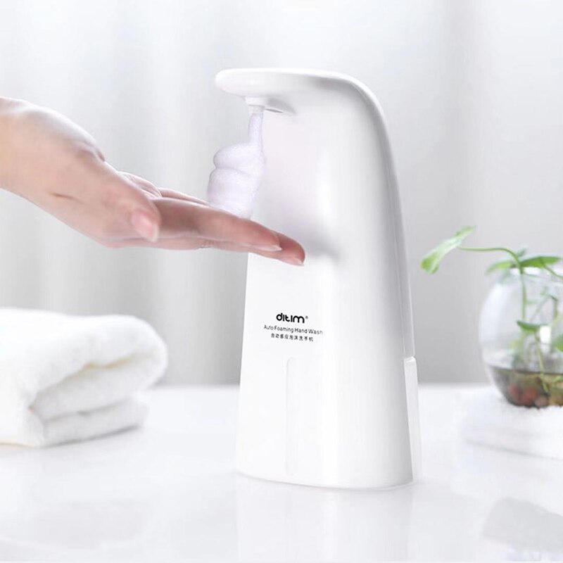 250ml Auto Soap Dispenser Touchless Smart Induction Foam Dispenser Touchless Hand Washer Auto Liquid Gel Soap Pump