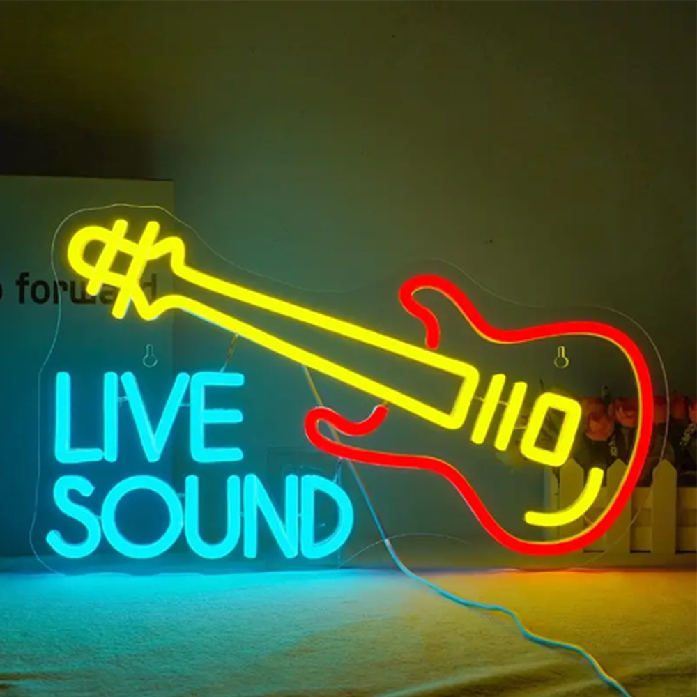 Enseigne au néon LED Jazz Saxophone, lumières à intensité variable, musique en direct, décoration murale, enseignes d'art, décoration de chambre, studio, bar, club, fête: blanc chaud