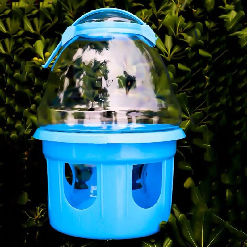 Bebedero automático para pájaros, alimentador de agua para palomas, contenedor de plástico duradero, bebedero desmontable para mascotas, suministros de botellas de agua para aves
