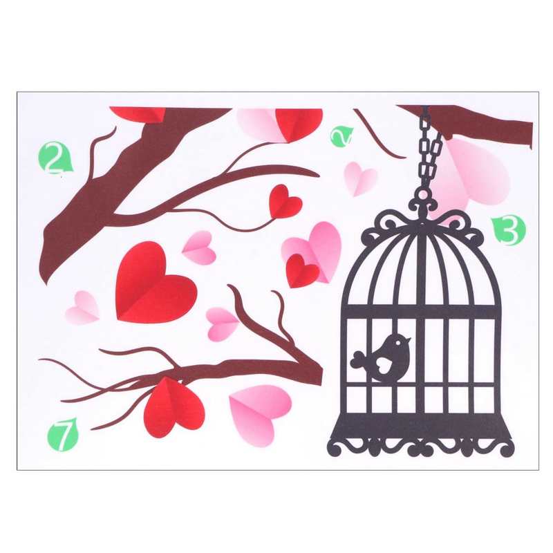 Home Decoration DIY Decal Sticker Convenient Beautiful for Window Decor Bedroom Wall Decor Livngroom