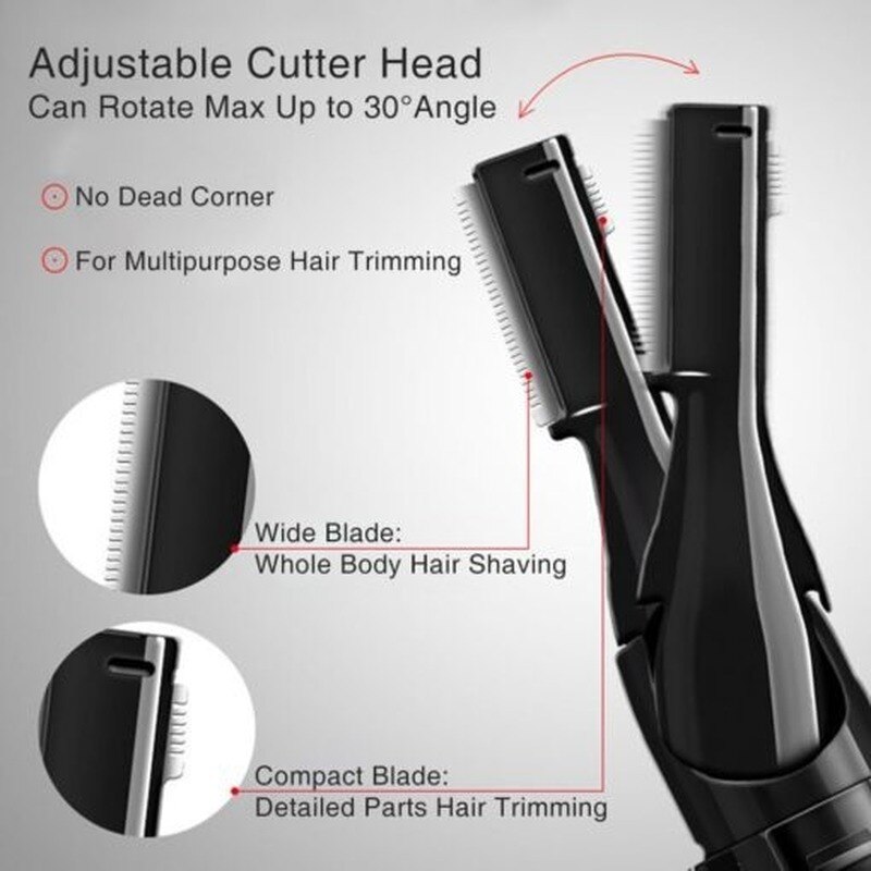 Precisie Detail Trimmer Vrouwen Wenkbrauw Neus Trimmer Elektrische Mini Neus Ontharing Baard Tondeuse Mannen Scheerapparaat