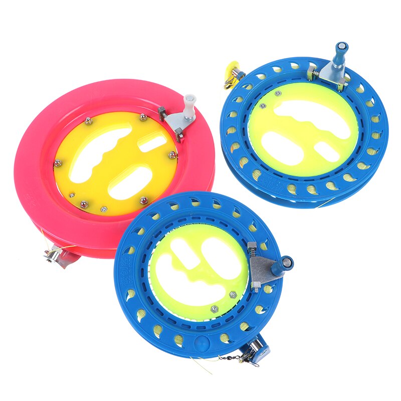 Carrete de plástico ABS para cometa, 16/18/22cm, mango de carrete, herramientas voladoras, accesorios para cometas