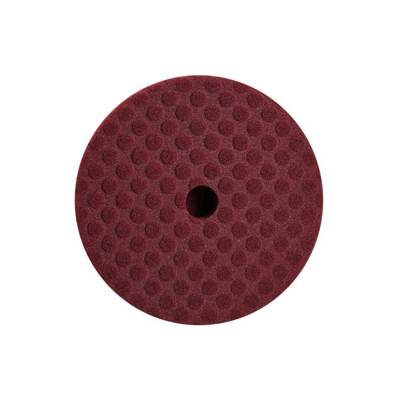 SPTA-disque à polir, 6 pouces, en forme de T, pour polisseuse, 5 pouces, tampon éponge à polir douce remplaçable,: Coarse Dark Red Pad / 10Pcs