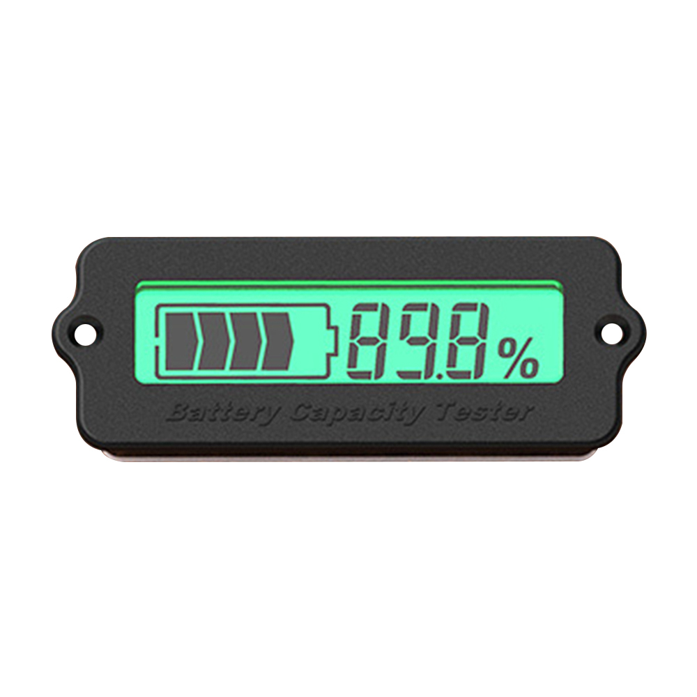 12v 24v 48v ly6w ly7s lithium li-ion lipo batteri kapacitetsindikator lcd-display blybatteri detektor tester: Rød