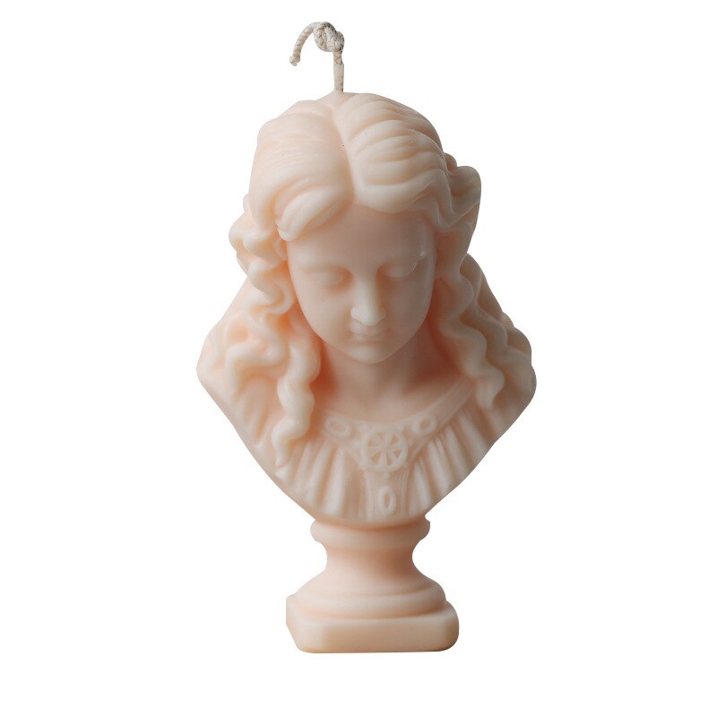 Déesse bougie moule antique grèce Silicone moules bricolage aromathérapie plâtre argile à la main faisant moule décoration de la maison artisanat