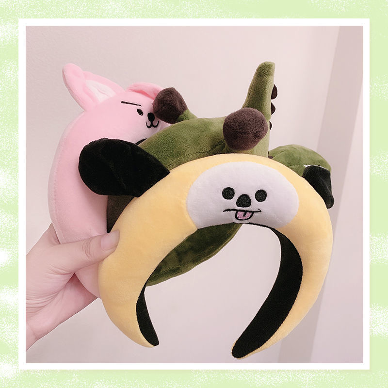 Funny hair band wash face headband makeup selfie hair accessories artifact girl headdress