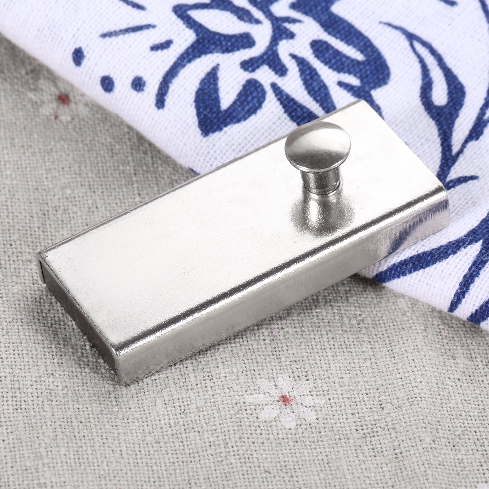1pc magneettinen saumanohjain työkalu metallimagneetti litteä autoompelu paikannusmittari paininjalka teollisuusompelukone  mg1 53*24mm