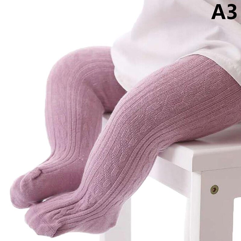 Soft Breathable Baby Winter Warm Cotton Pantyhose Tights Children Stocking Shosiery Clothing Tights & Stockings For 0-24 month: A3