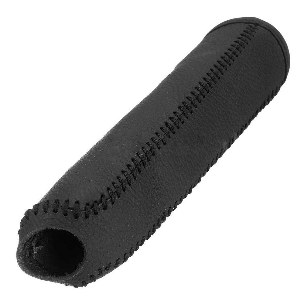 Leder Hand Brems Abdeckung Schutzhülle Für Volvo C30 C70 S40 S60 S70 S80 V40 V50 V70 XC60 XC90: Black