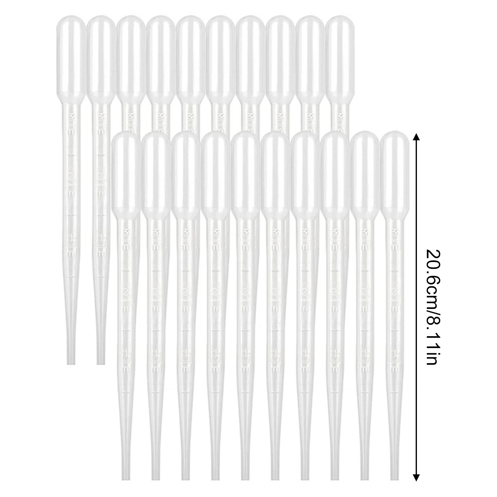 100 teile/los Labor Pipette Kunststoff Einweg Abgestufte Behälter Flüssigkeit Dropper Ausrüstung Stroh Werkzeuge Experimentelle Liefert