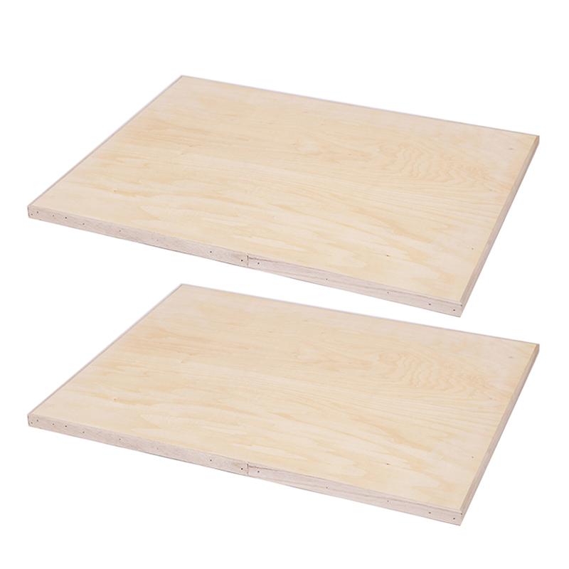 1/2/3 Pcs Schets Tekentafel Houten Ezel Board Houten Schilderen Board Outdoor Hout Tekentafel Houten Ezel Board (8K): 2 PCS 45 x 30 x 2cm