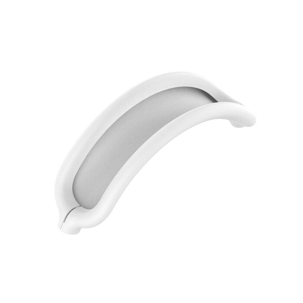 Soft Wasbare Hoofdband Cover Voor Airpods Max Siliconen Hoofdtelefoon Beschermhoes Vervanging Cover Oortelefoon Accessoires: white