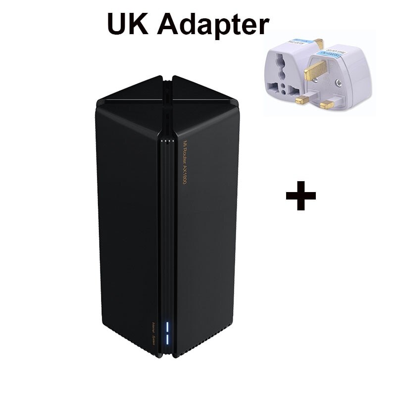 Xiaomi – Dernier routeur AX1800, wifi 6 Gigabit 2,4G, 5 Ghz, 5-Core, double bande OFDMA, haut Gain, 2 antennes plus larges, Mi récent: add UK adapter