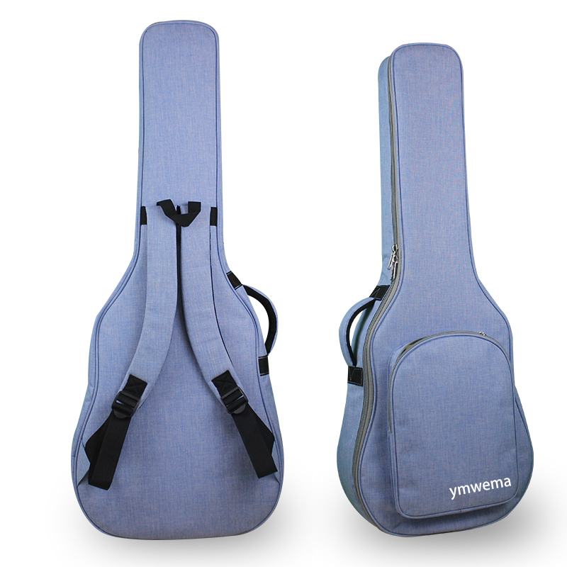 Custodia per chitarra 36/41 pollici 900D borsa per chitarra in tessuto Oxford impermeabile 6/12mm doppio spallacci in cotone zaino imbottito per chitarra morbida