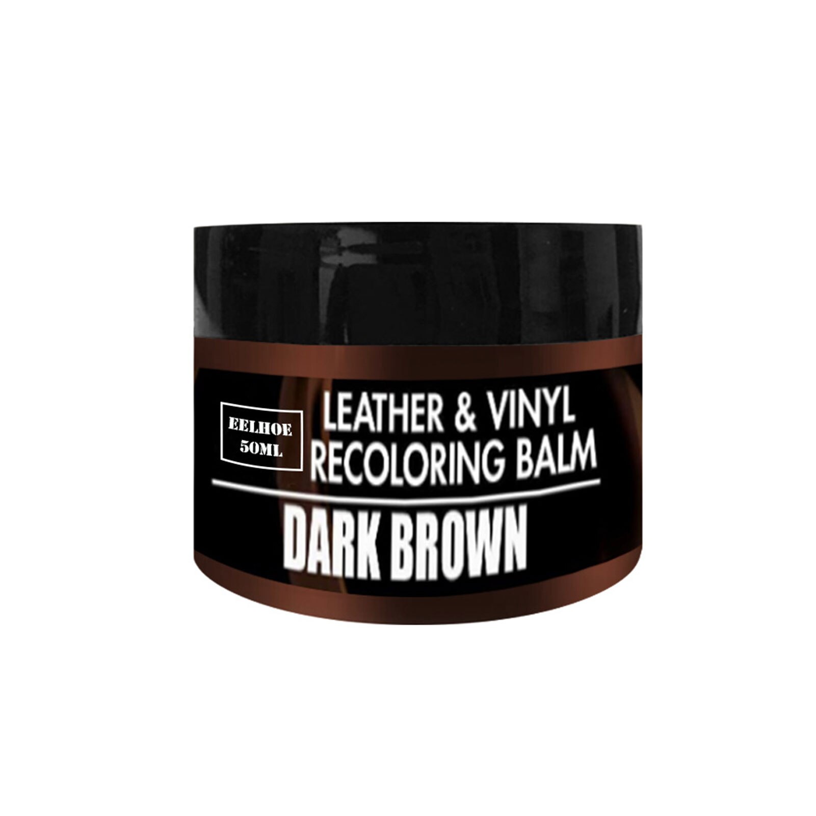 50Ml Leer Kleur Restorer Renew Leer & Vinyl Sofa Auto Zetels Applicator-Reparatie Recolor Vernieuwen Leer Voor Banken autostoel: Brown