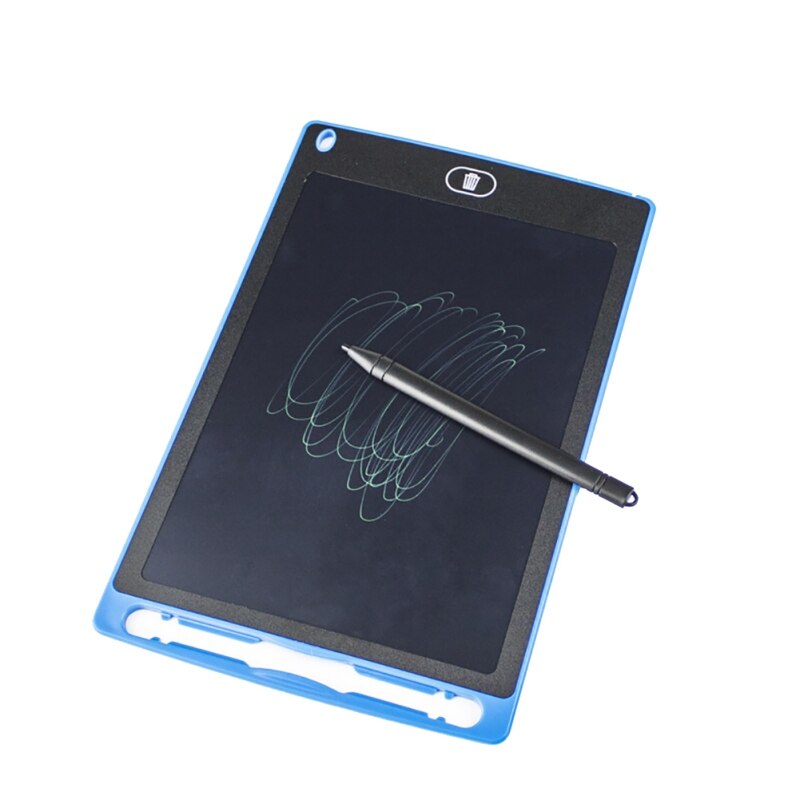 Mini Board Elektronische Schoolbord Speelgoed 8 Inch voor Meisjes Jongen LCD Tablet Magnetische Schoolbord Digitale Bulletin Schrijfbord Speelgoed f: Blauw