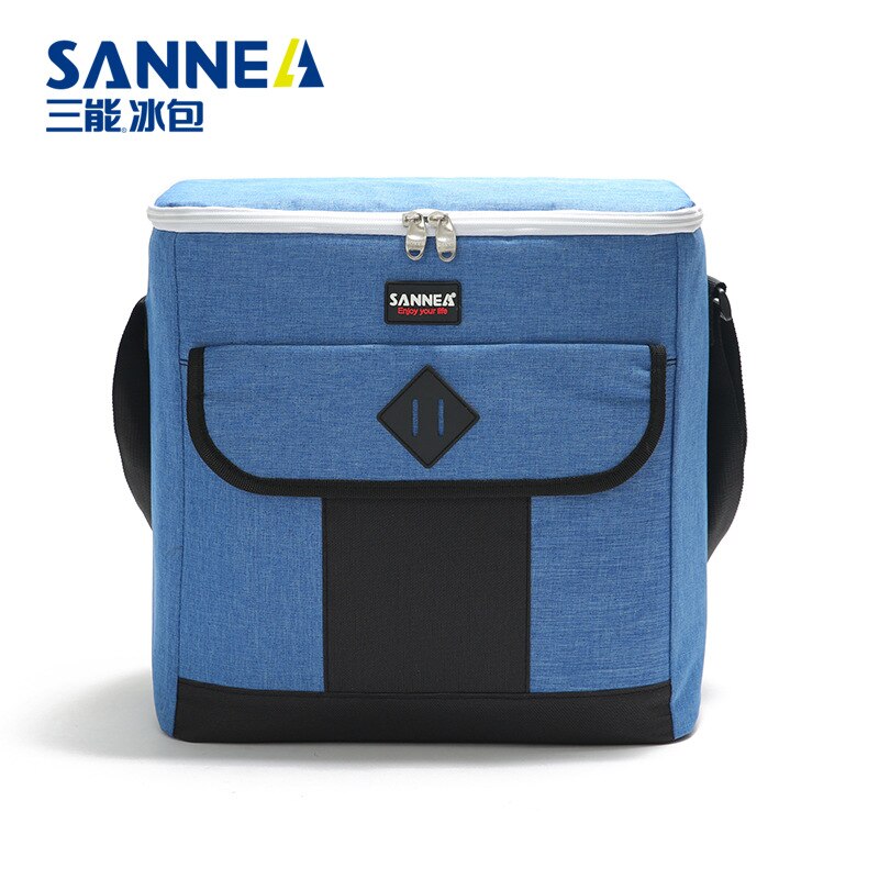 24L Cooler Bag Portable Car Thermo Food Ice Pack Thermal Refrigerator Lunch Storage Picnic Aluminum Foil box