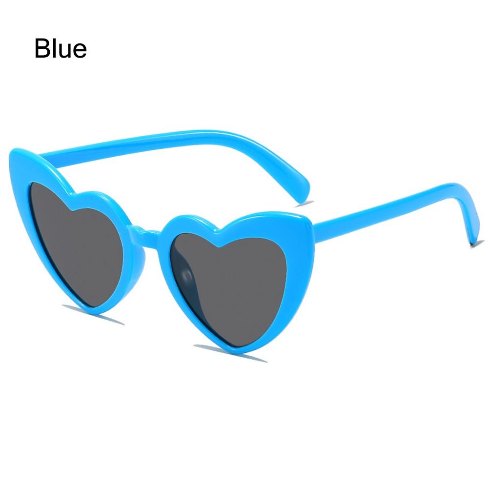 Gafas de sol en forma de corazón, gafas de sol Vintage irregulares con forma de corazón rosa, gafas de sol de para disparar en la calle para mujer, protección UV: Oro