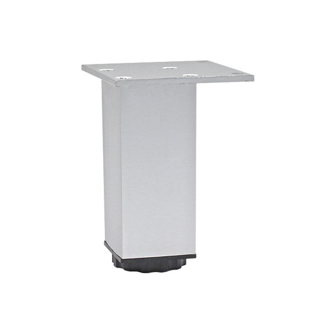 1 stk møbel fødder ben justerbart skab sofa ben 50/60/80/100mm aluminiumsskab sofabord beskytter fod