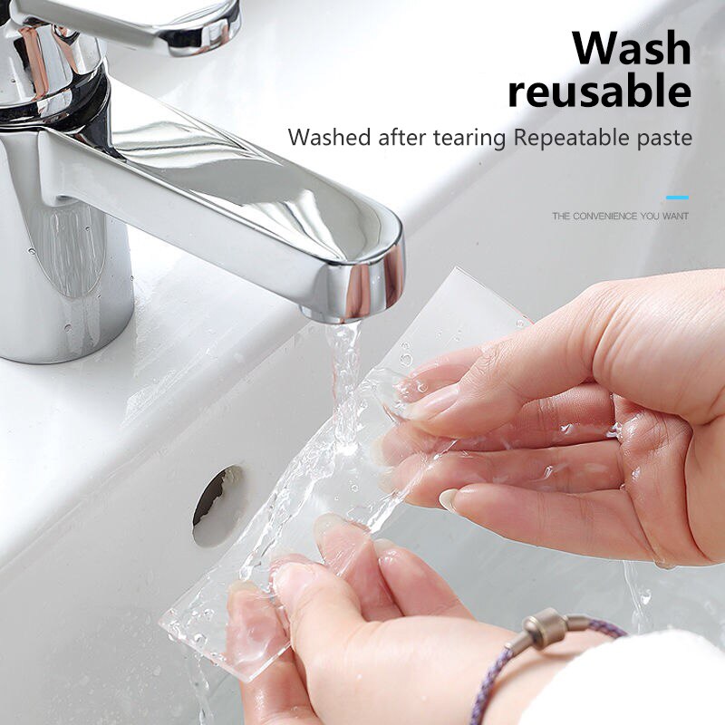 1/2m/3m nano magic tape double sided tape silicone gekko foam tape adhesive gekkotape Reusable Can Washed Acrylic Fixing Tape