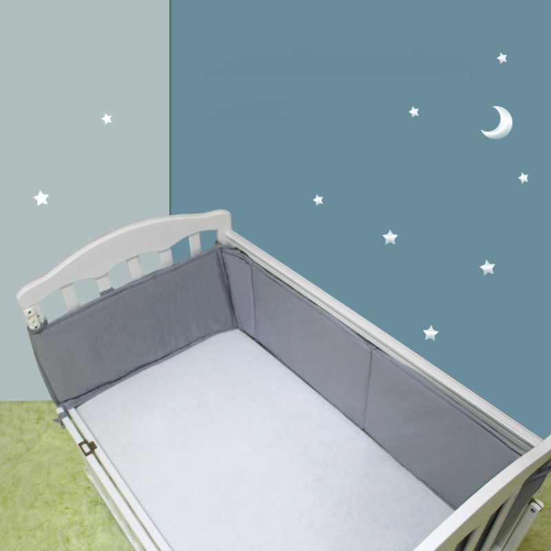 Peuterbedbeschermers, babybedbeschermers, universele babybedbeschermers, ademend rondom, kussenbeschermer, beddengoedset, kinderkamerset