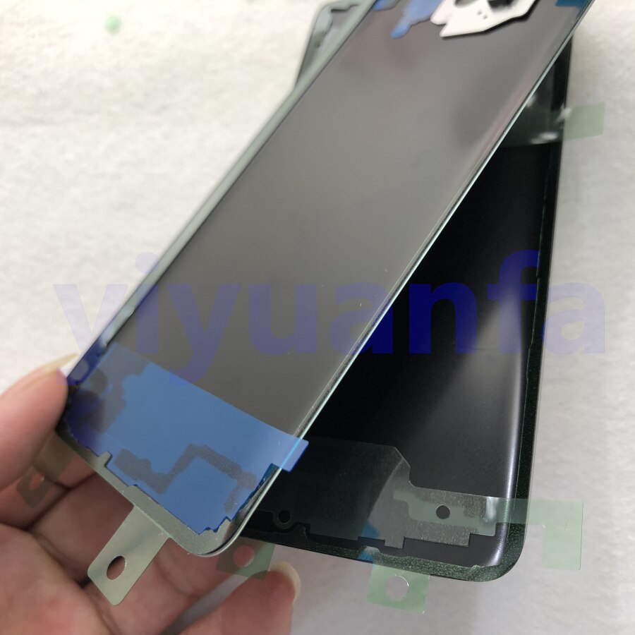 SAMSUNG Back Battery Cover For Samsung Galaxy S8 G950 SM-G950F G950FD S8 Plus S8+ G955 G955F G955FD Back Rear Glass Case