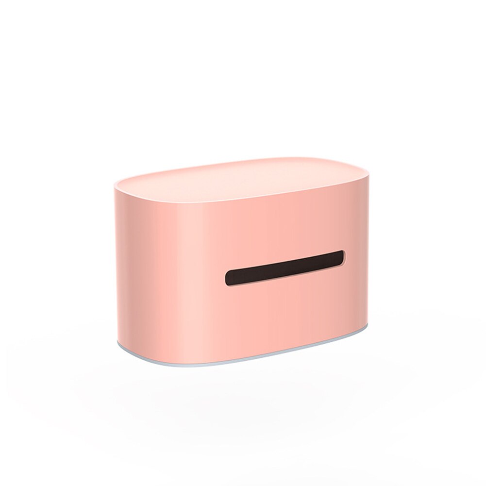 Caja para pañuelos sencilla, contenedor de papel tisú para el hogar y la sala de estar, caja protectora de papel, recipiente de servilleta, estuche protector, Decoración de mesa: Rosa