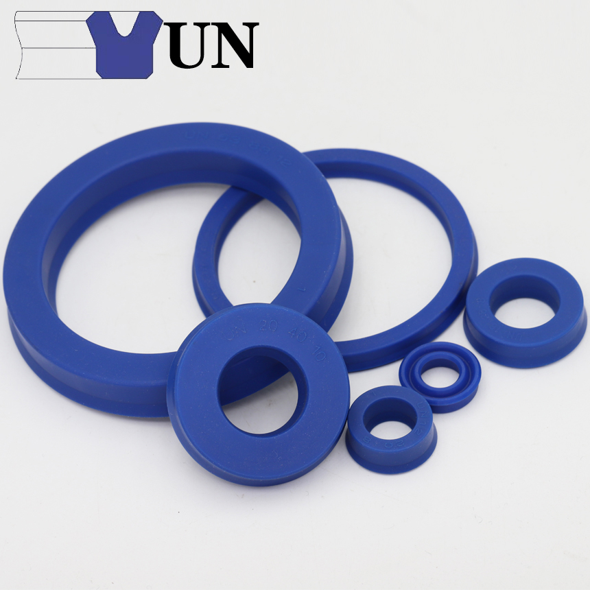 Un 6.3*16.3*8 7*12*4 8*14/15/16/18*4/6/8 9*19*6/8 11.2*19.2*5 Pu As Zuigerstang U/Y O ring Gegroefde Pakking Hydraulische Olieafdichting