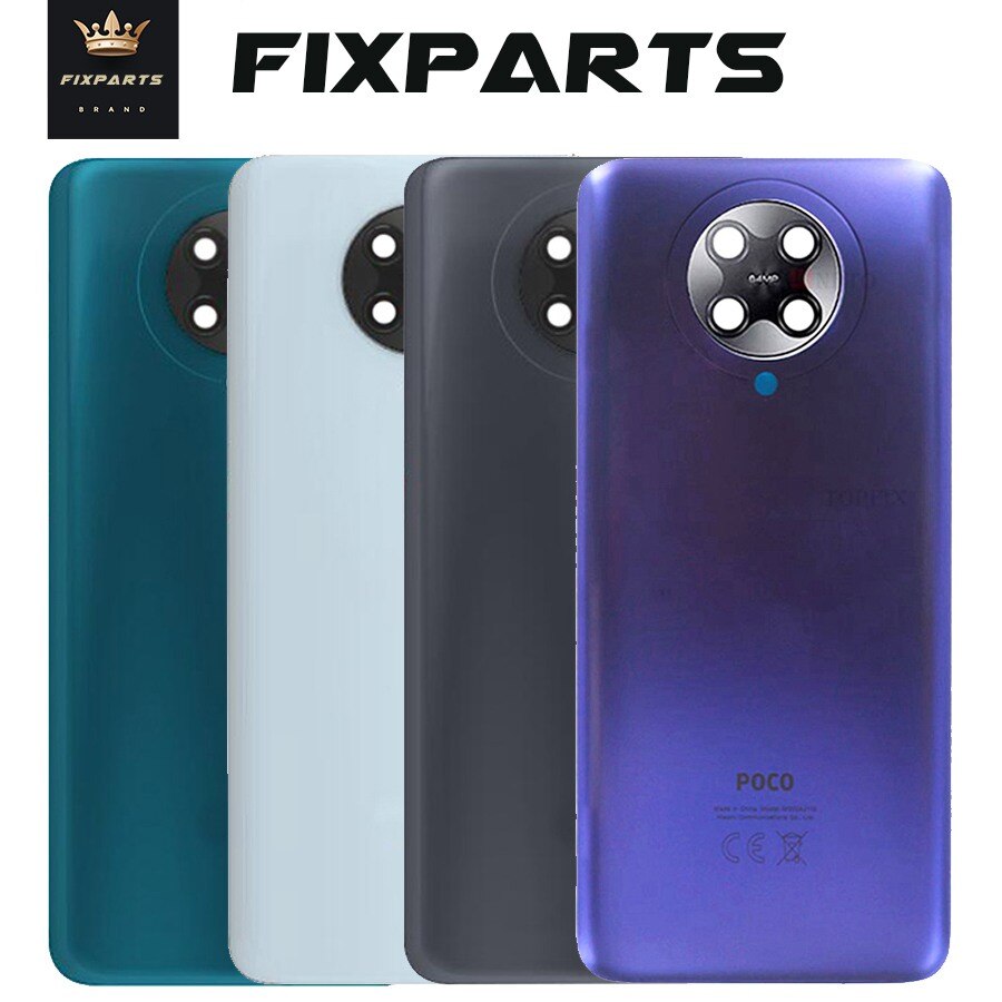 Funda trasera de Metal para Xiaomi Poco F2 Pro, cubierta de batería trasera, reemplazo de Pocophone