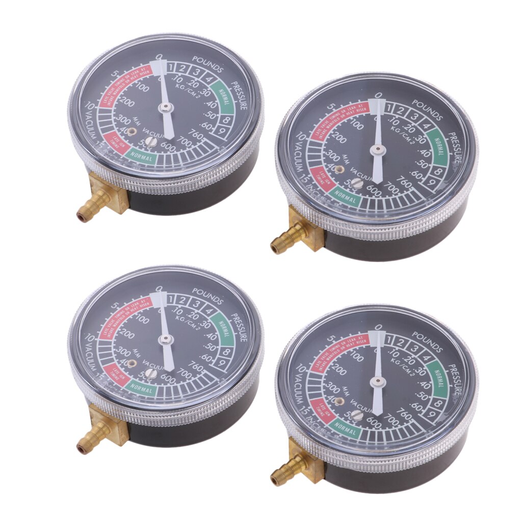 4 stuks Carburateur Synchro Motorfiets Accessoires Brandstof Vacuüm Carb Sync 4 Gauge Meter Tester Set