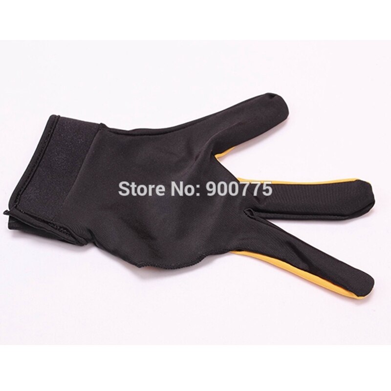 Gants de billard, 3 doigts gauchers, pour queue de billard, équipement de Snooker, fournitures de billard