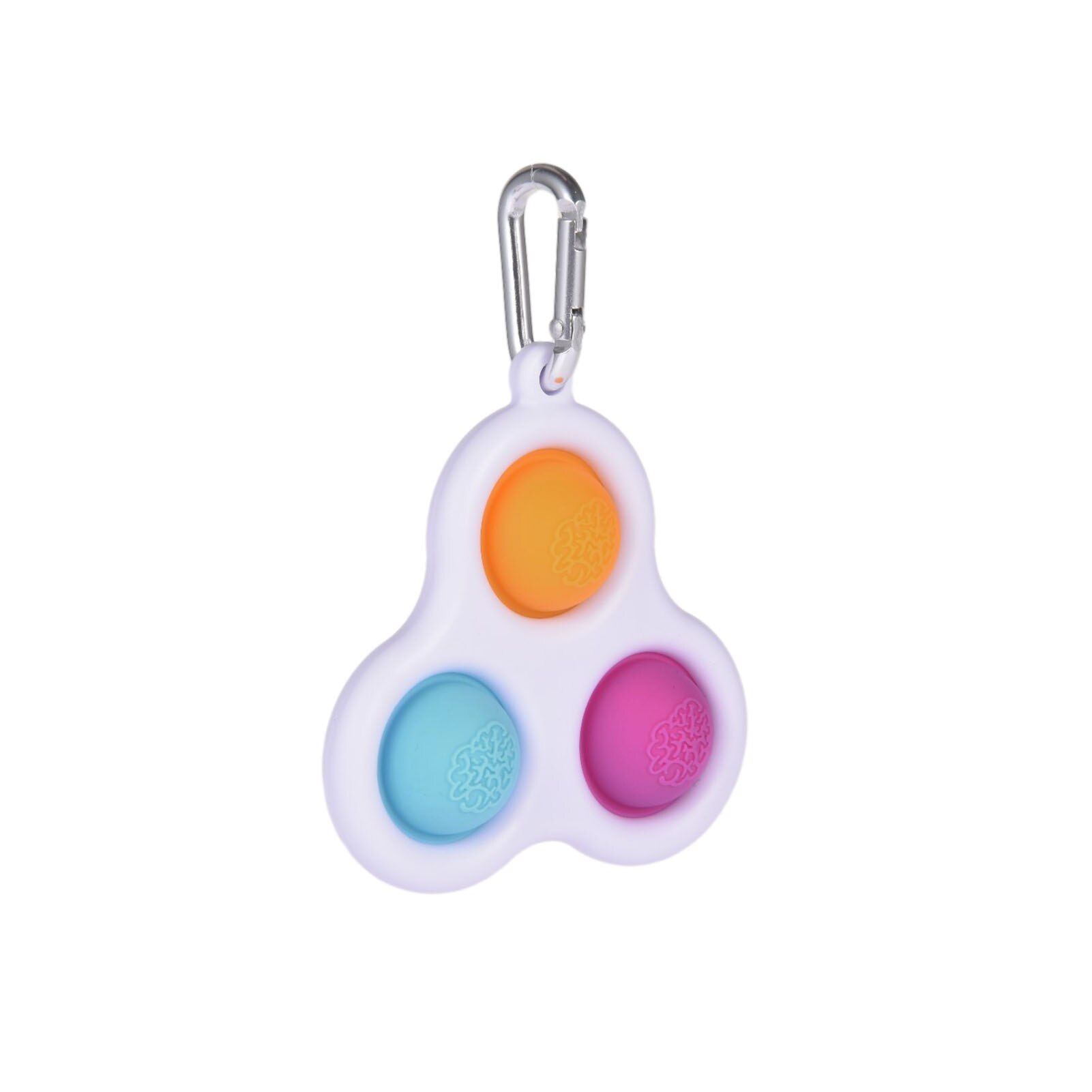 Fidget proste dołek zabawki tłuszczu mózgu zabawki Stress Relief zabawki dla dzieci dorosłych zabawki typu Fidget brelok: A