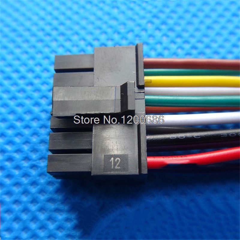 12PIN 20AWG 30CM Micro-Fit 3.0 43025 Molex 3.0 2x6pin 0430251200 12 pin Molex 3.0 2 * 6pin 12 p 12 Circuits kabelboom