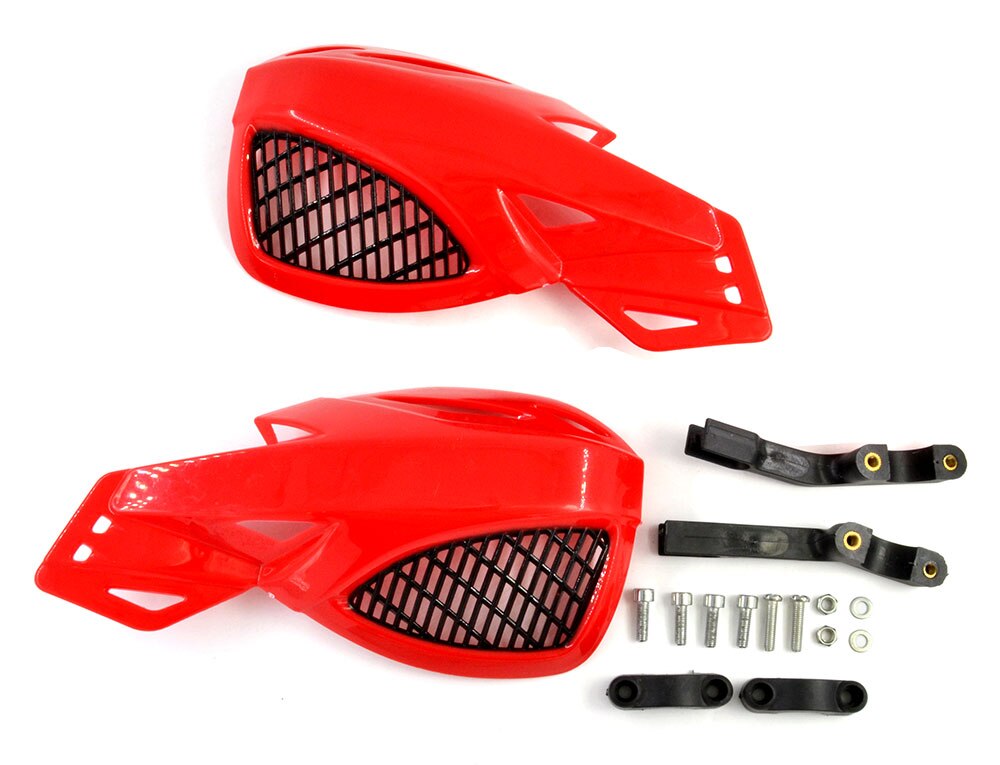 Dirt Bike Motorcycle 7/8 ''22mm Stuur Rem Hand Guard Voor Yamaha Tricker Dt Tw Pw Rt 50 80 85 90 100 125 225 230 250 426: Red