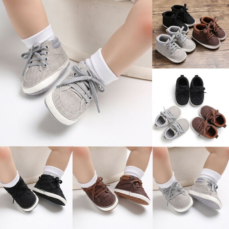Chaussures de berceau à semelle souple | Mignons, pour bébés garçons et tout-petits, chaussures chaudes et chaudes, 0-18M