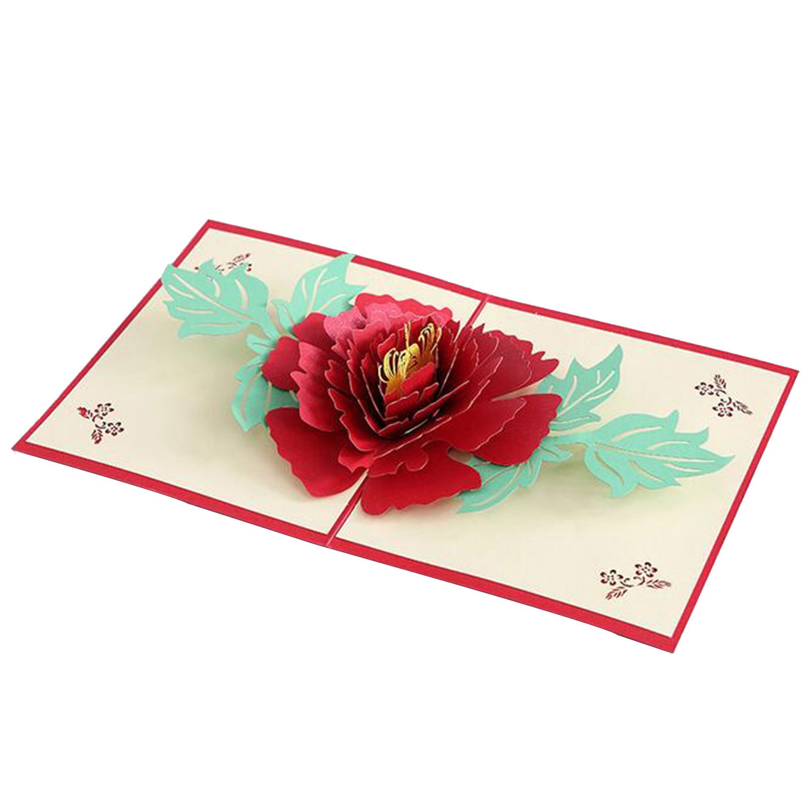 3D Handmade Paper Greeting Card Blessing Card Wedding Aniversary Invitations Greeting Cards Valentine's Day Card