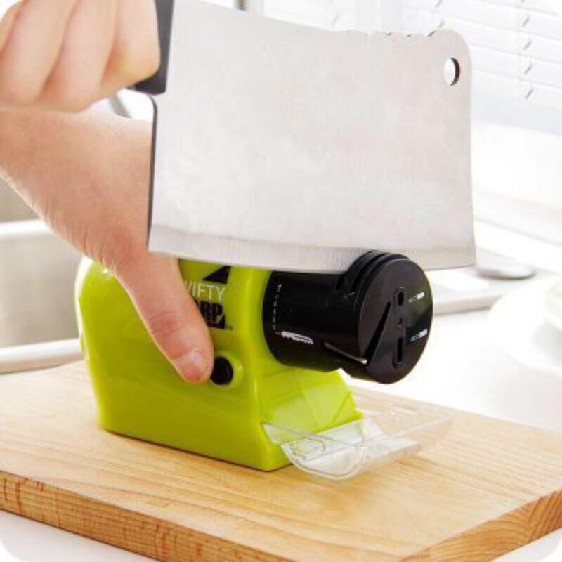 Electric Sharpener Quick Knife Scissor Stone Grinder Multifunctional Grinding Wheel Knife Sharpening System Home Kitchen Tool