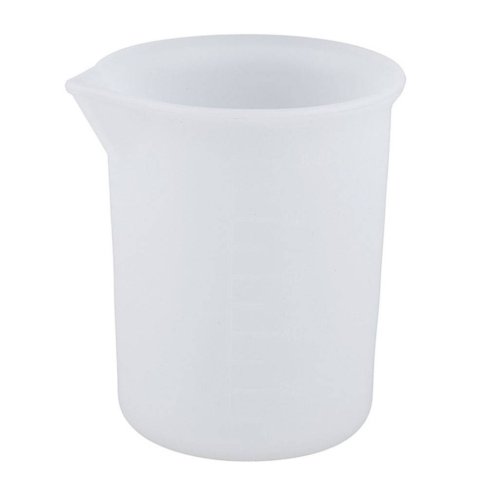 100ml Silicone Resin Glue Graduated Measuring Cup Jug Beaker Kitchen Lab Tool Chemistry Learning stationery laboratory supplies