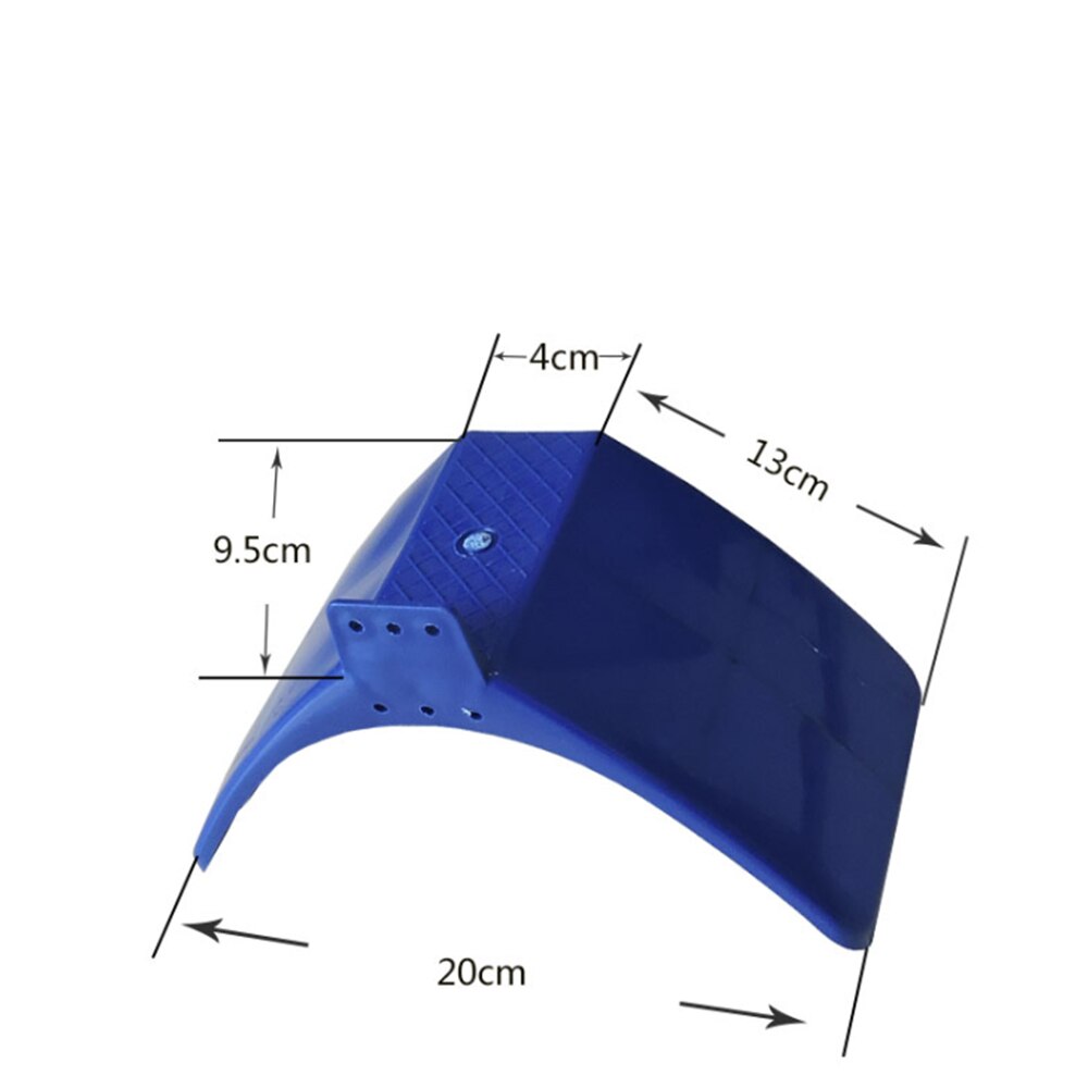 10 Uds. De soporte de plástico para casa de pájaros y palomas, loros, marco de plástico azul, percha para vivienda, artículos para aves