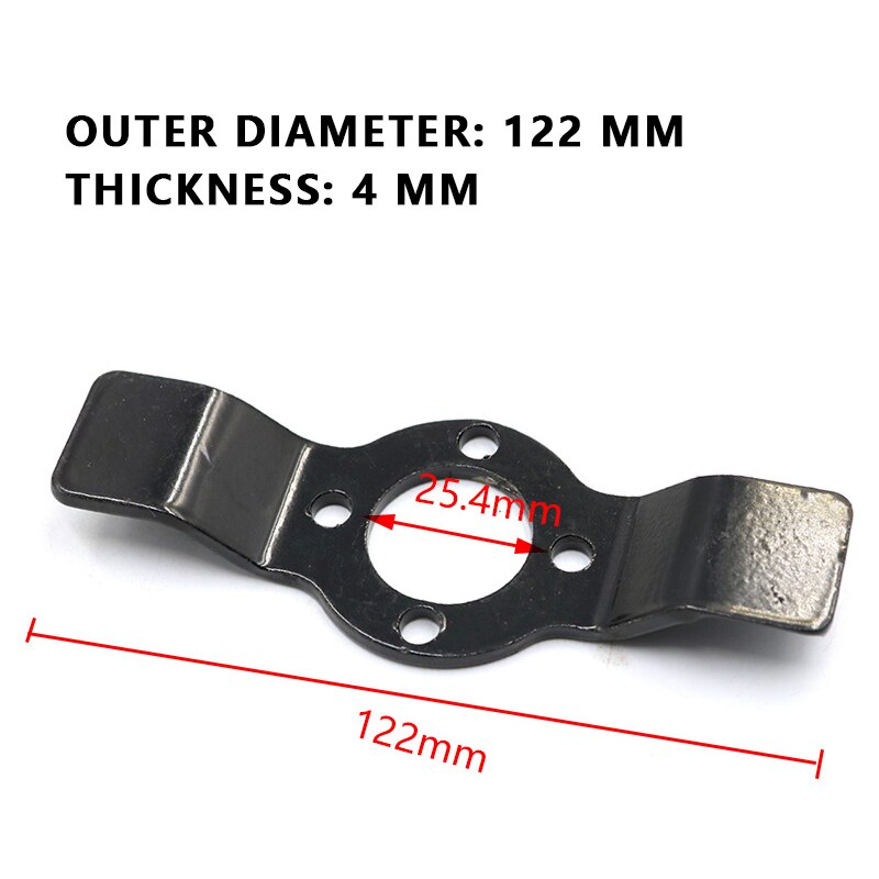 5-tooth Blade Garden Mower Multi-function Weeding Disc 65Mn Steel Dual-purpose Cutting Head Trimmer