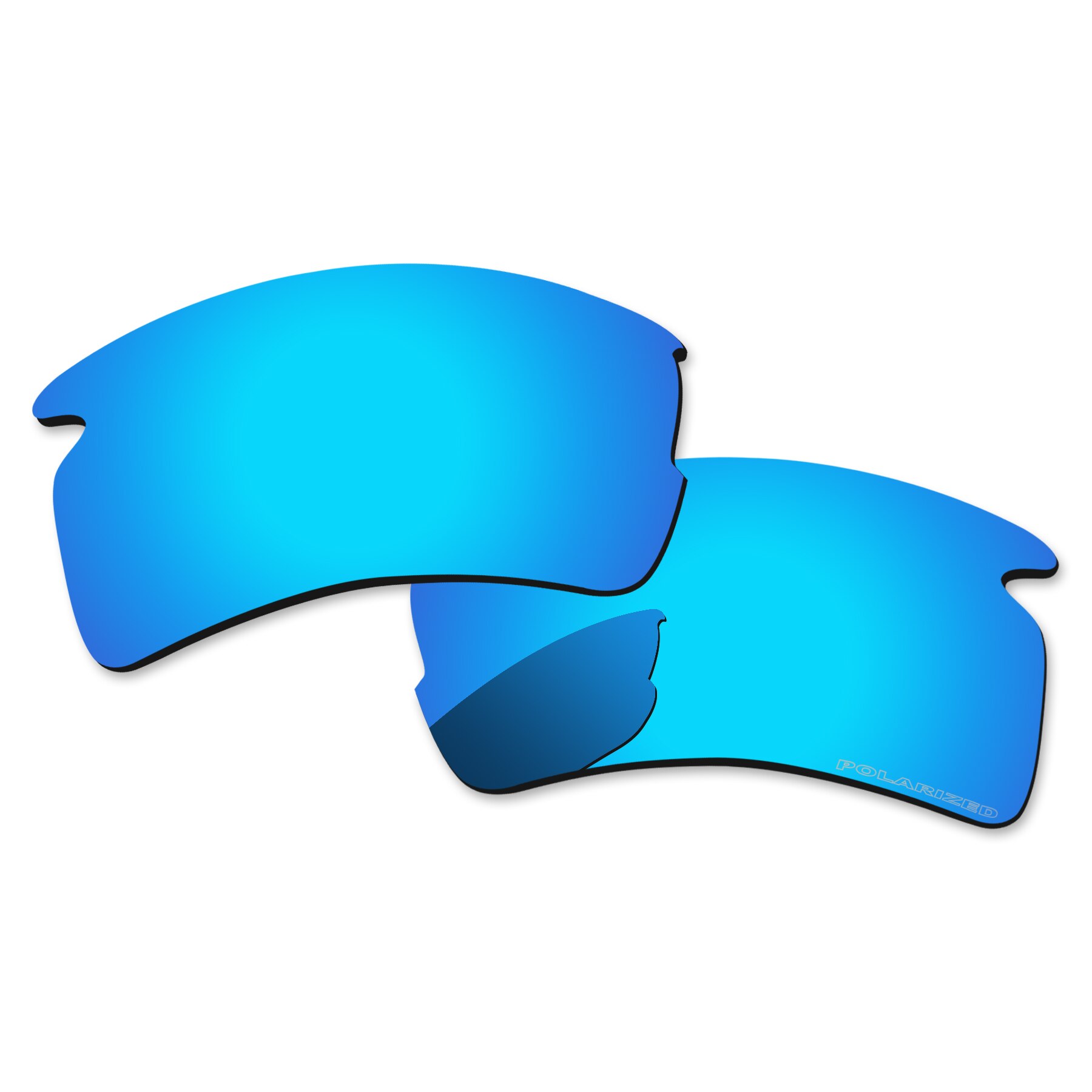 Alphax Replacement Lenses for Bose Tempo Sunglasses Polarized - Multiple Options: Blue with Etch
