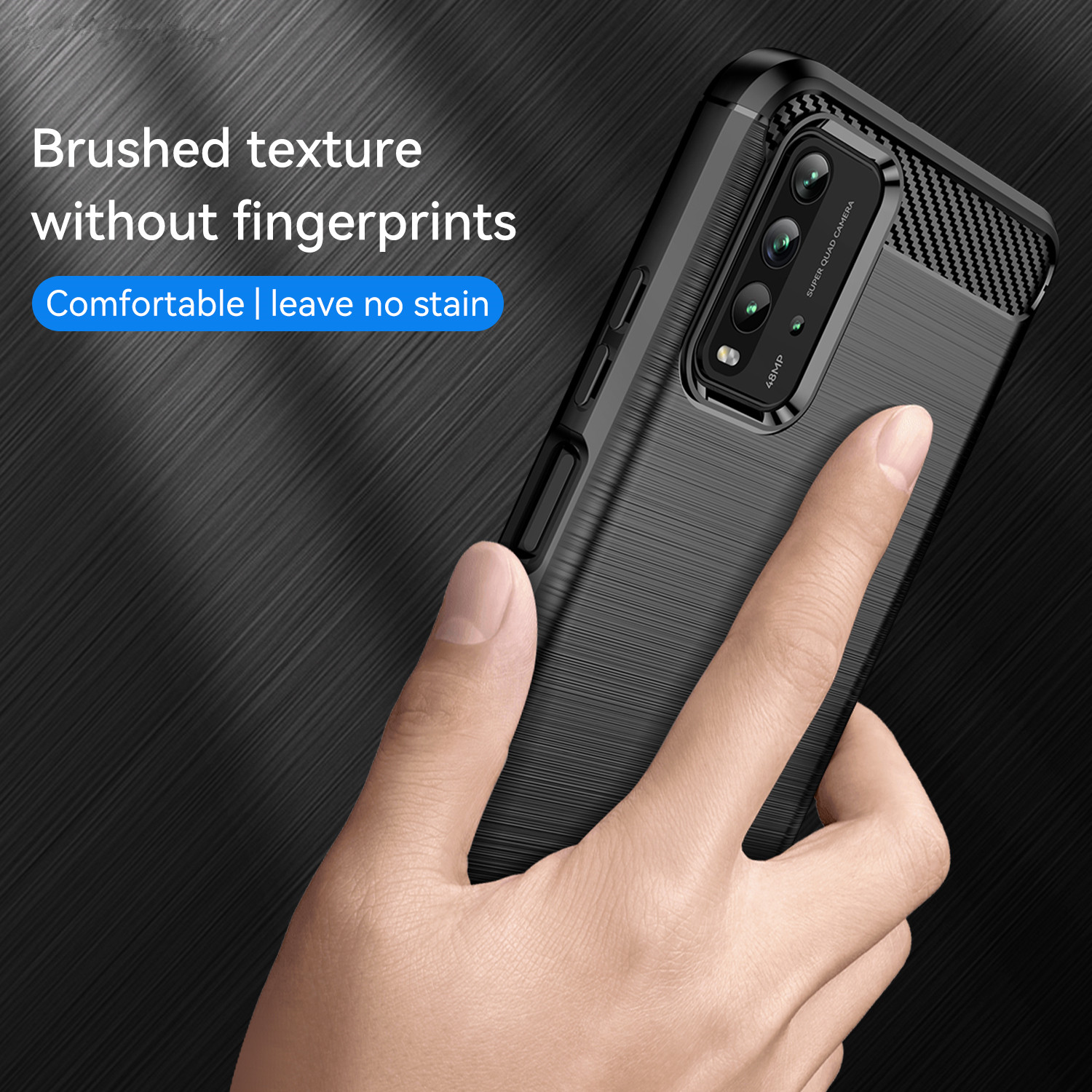 Miękkie silikonowe etui na Xiaomi Redmi 9T 9 9A 9i sport 9w 9C NFC 9moc, włókno węglowe, na Redmi Uwaga 9 4G 9T 9S 9zawodowiec Max