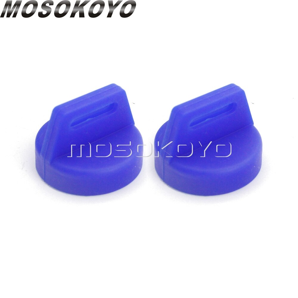 ATV Rubber Ignition Switch Key Cover Key Fob Holder For Polaris Quad Ranger General Sportsman Scrambler 570/900/1000 Trail Boss: 2x blue