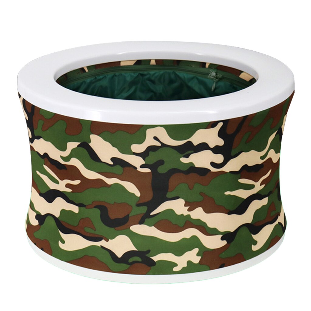 Draagbare Volwassenen Opvouwbare Wc Auto Commode Voor Camping Wandelen Reizen, Lichtgewicht