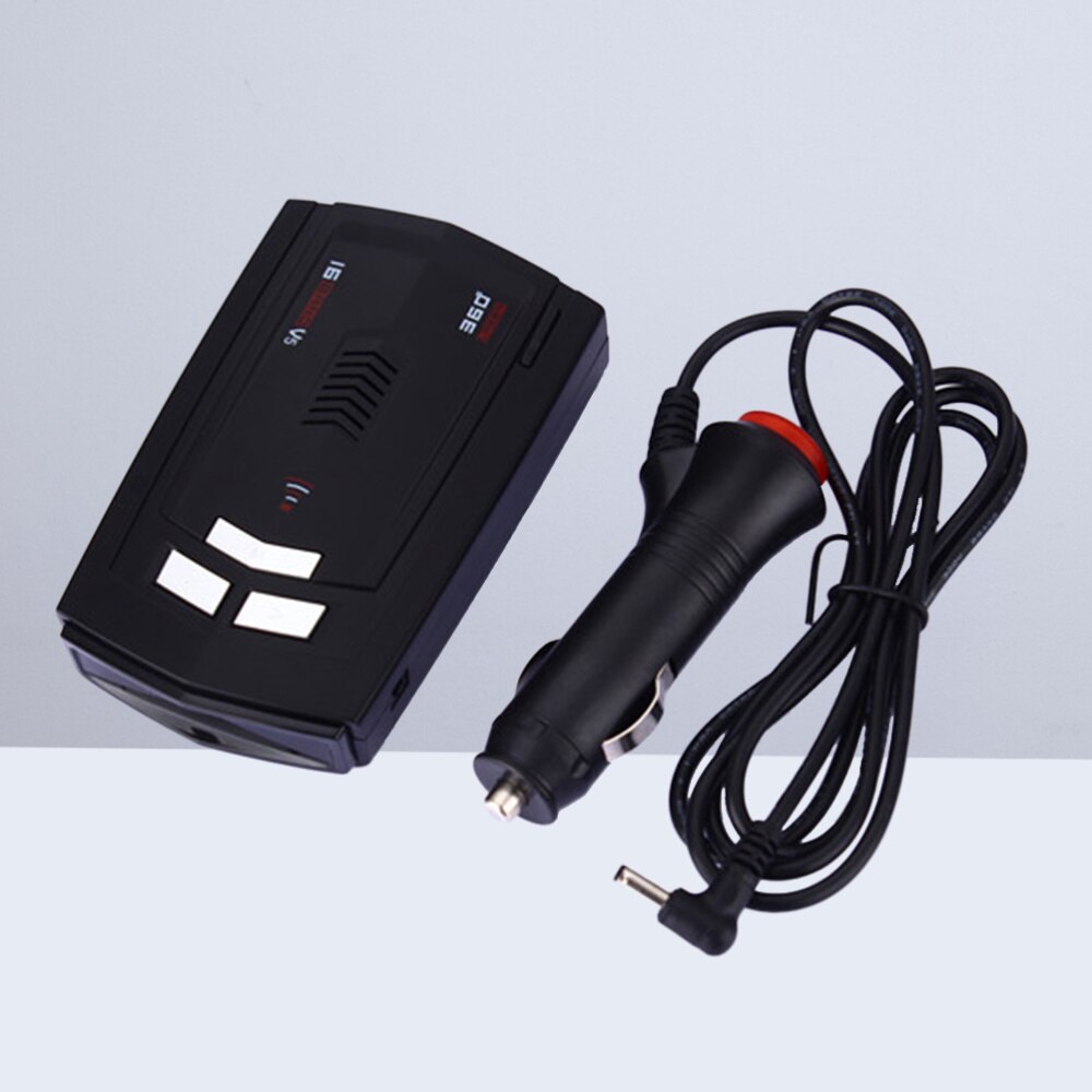 1 Pc Detectors Long Range 360 Degree Detection Voice Reminder 500W 12V LED Display Alarm Speed Camera Detector