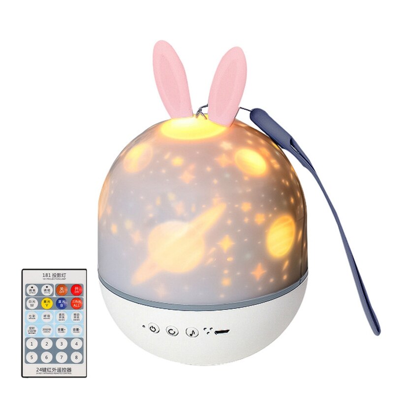 Projector Night Light With Usb Powered Starry Romance Rotating Projection Lamp For Kids Adults Room Dec Christmas: PK2