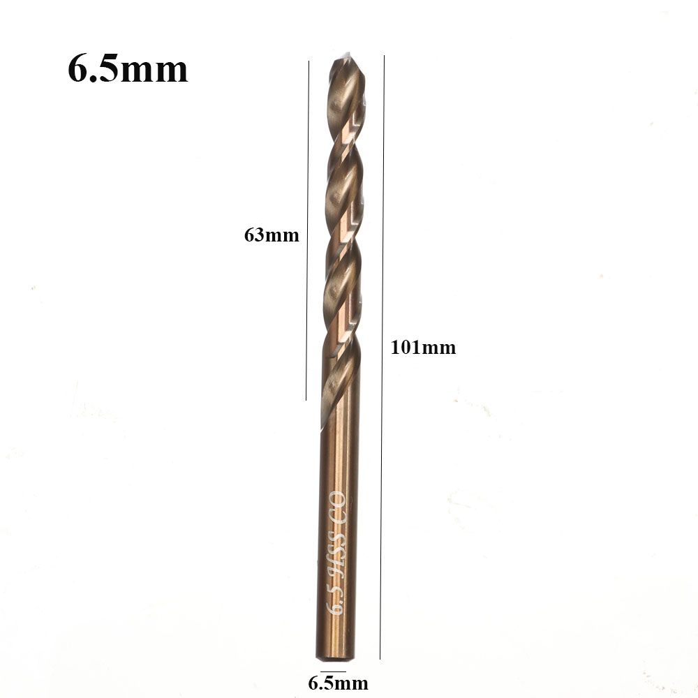 10-85Mm Cobalt Twist Boor Hss M35 Metalen Boor Voor Rvs Hout Metaal Boren Gat cutter Thuis Gereedschap