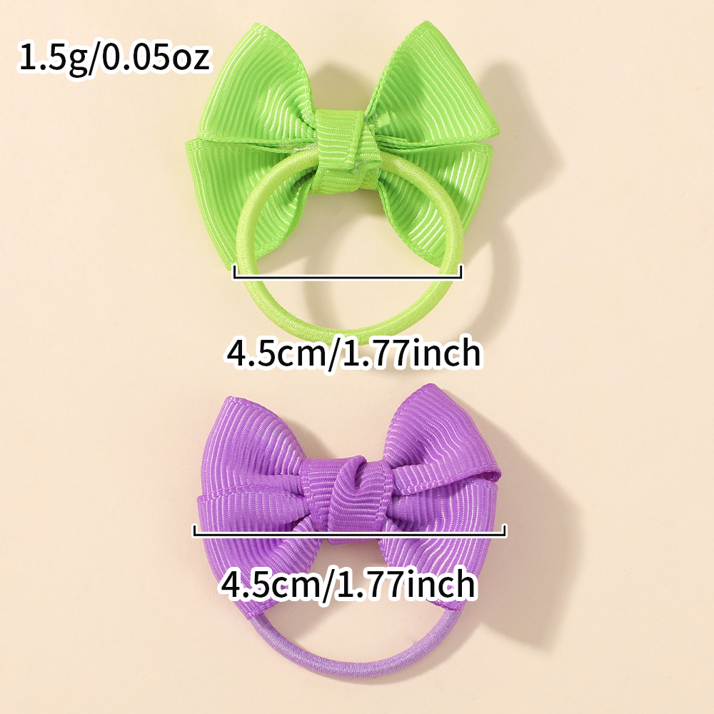 5/10/20 piezas lazos para la cabeza para niños, tocado para niñas, banda elástica para el cabello, lazo de cuerda para el cabello para niños, conjunto de banda de goma, accesorios para el cabello