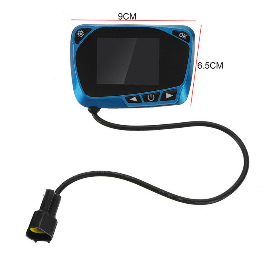 Blue LCD Switch For Car Track Diesels Air Parking Heater Interior Portable