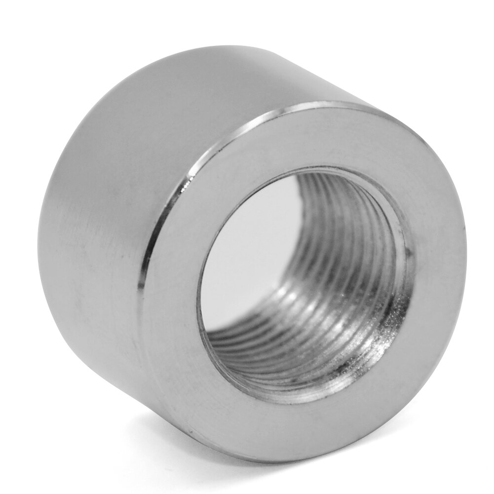 304 Stainless Steel Weld-on Oxygen Sensor Nut Bung Stainless Steel Exhaust Weld-On O2 Sensor Fitting M18 x 1.5